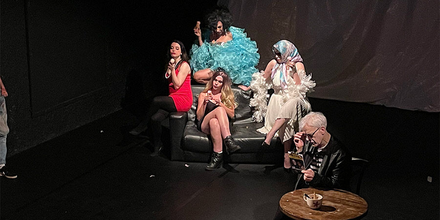Looking for Andy in São Paulo performance, performed by the Interdisciplinary Performative Arts in 2023