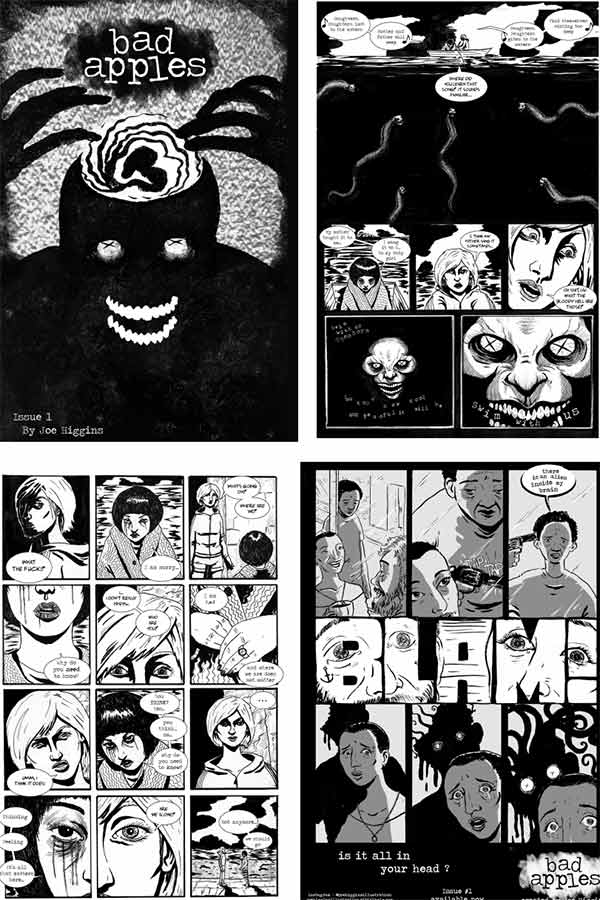 Work by Joe Higgins MA VisCom