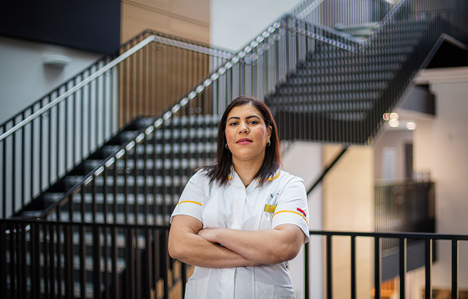 Profile portrait of BCU nursing student