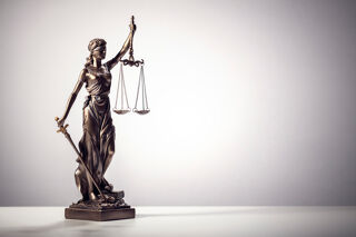 Lady Justice statue