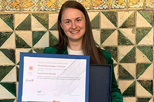Laura Farré Rozada receives award