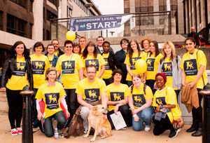Staff and students from the School of Law