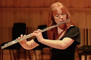 Flautist Maia Roberts