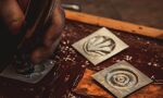 Jewellery and Silversmithing HND student work of stamp