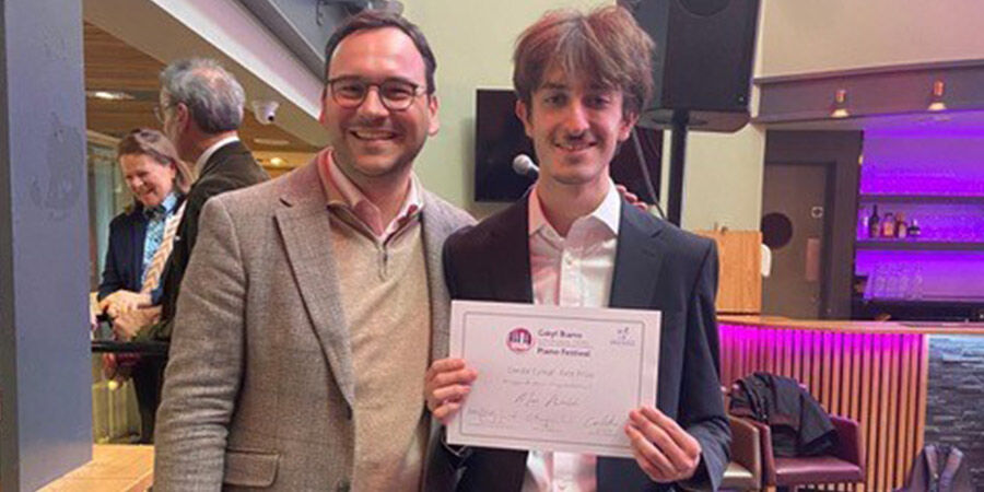 Pictured: (l-r) Jan Loeffler and Max Walsh.