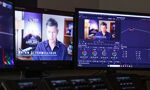Photo of an editing suite