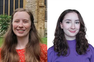 Montage of Naomi Awre and Hannah Lonergan