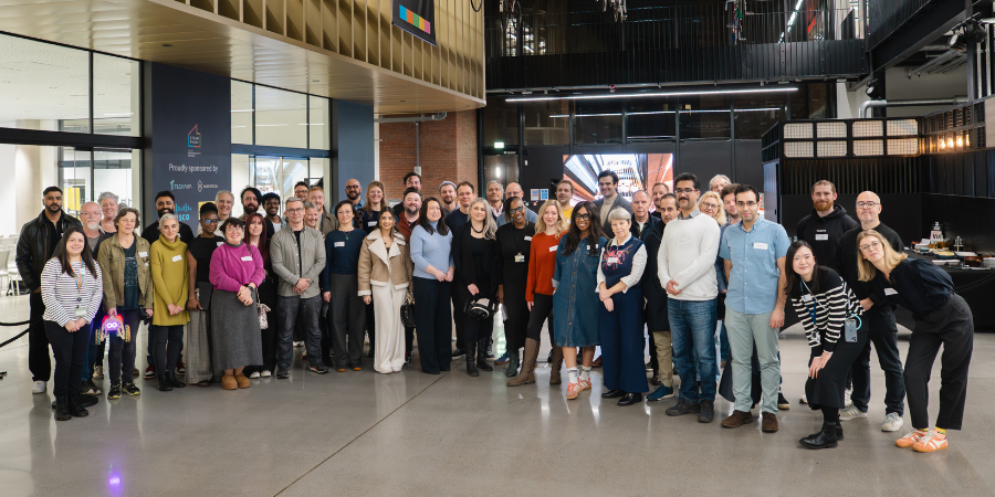 CreaTech Frontiers first cohort group photo