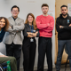 Photo (L-R) Emma Brown, Virina Gabriel, Rucheng Yang, Buket Fildisi, Todd Capes, Awais Javed, Shameela Yoosuf Ali, Maria Loureiro Oliveira.