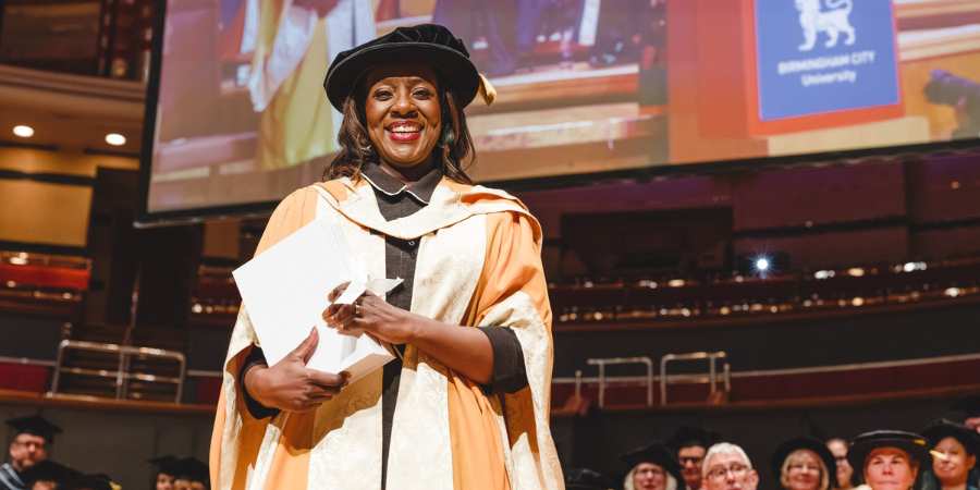 Marverine Cole honorary doctorate