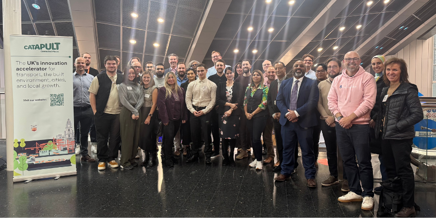 Photo: Diatomic Digital Accelerator cohort (credit Connected Places Catapult).
