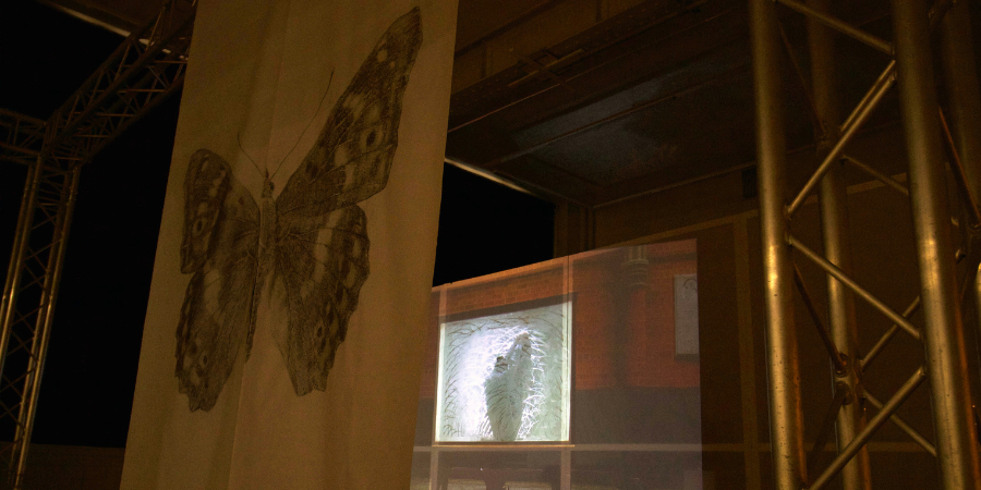  Franziska Schenk, Incubation Chamber, live performance, Birmingham School of Arts,