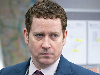 Nigel Boyle as Detective Inspector Ian Buckells in Line of Duty series six. Credit BBC