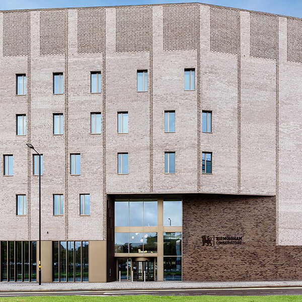 North entrance to Royal Birmingham Conservatoire