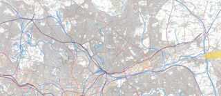 Map of the National Park project