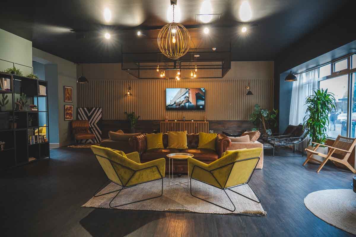 Old Fire Station social area