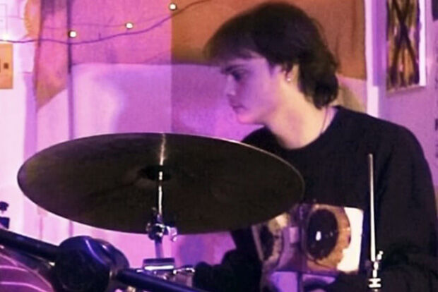 Senior RBC Jazz student Owen Nugent on drums