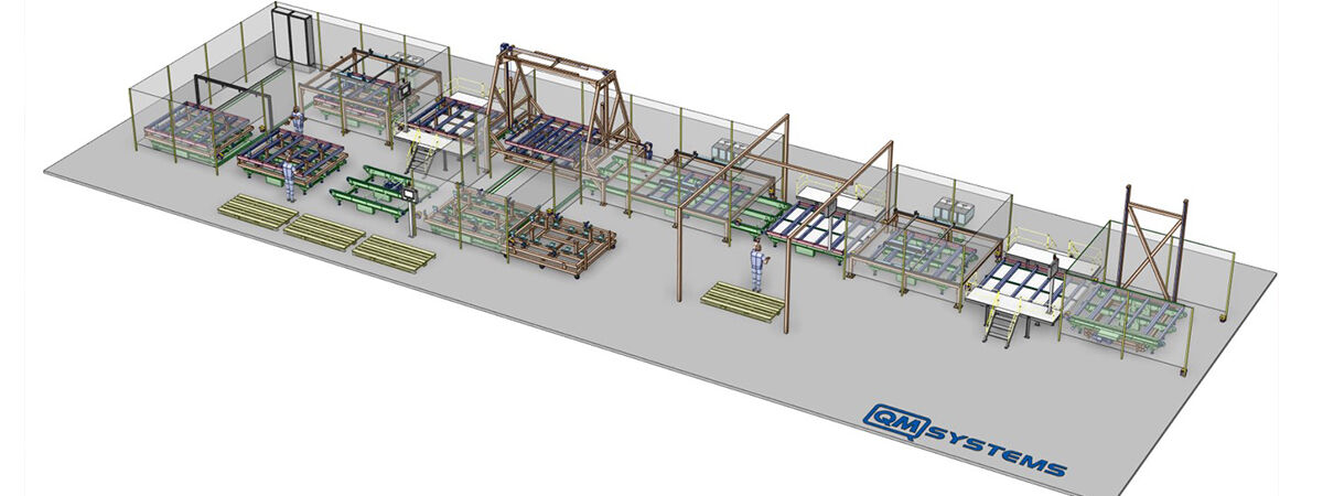 Figure 1 - Frame Production Line Overview 