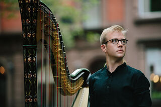 Harpist Parker Ramsay