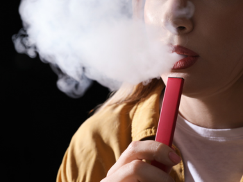 Person using a vape