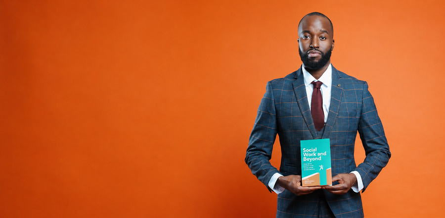 Image of Peter Buturo, a BCU alum and social worker 