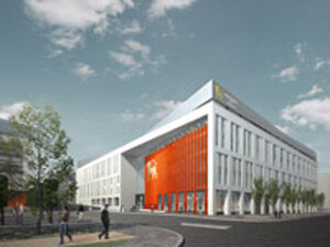Phase Two of the City Centre Campus artist's impression
