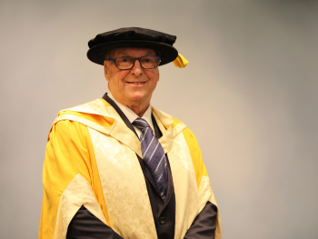 Phil Dudderidge, Chairman of Focusrite and BCU honorary doctorate recipient Phil Dudderidge, Chairman of Focusrite and BCU honorary doctorate recipient