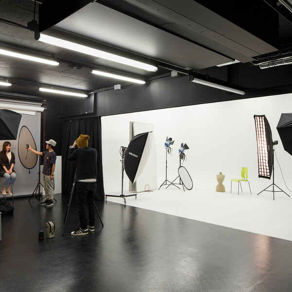 Photography studio set up
