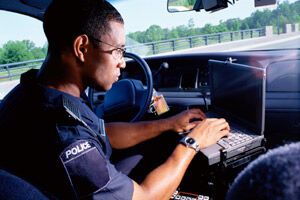 US policeman uses data and information discovery