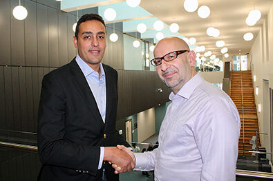 Professor Nassim Belaby and Professor Olinga Taeed Birmingham City University Professor Nassim Belaby and Professor Olinga Taeed at Birmingham City University