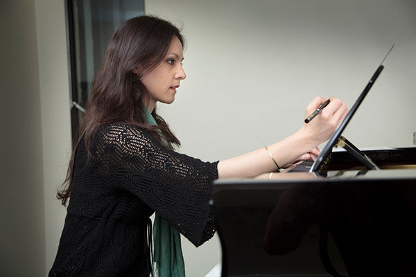 Composition student