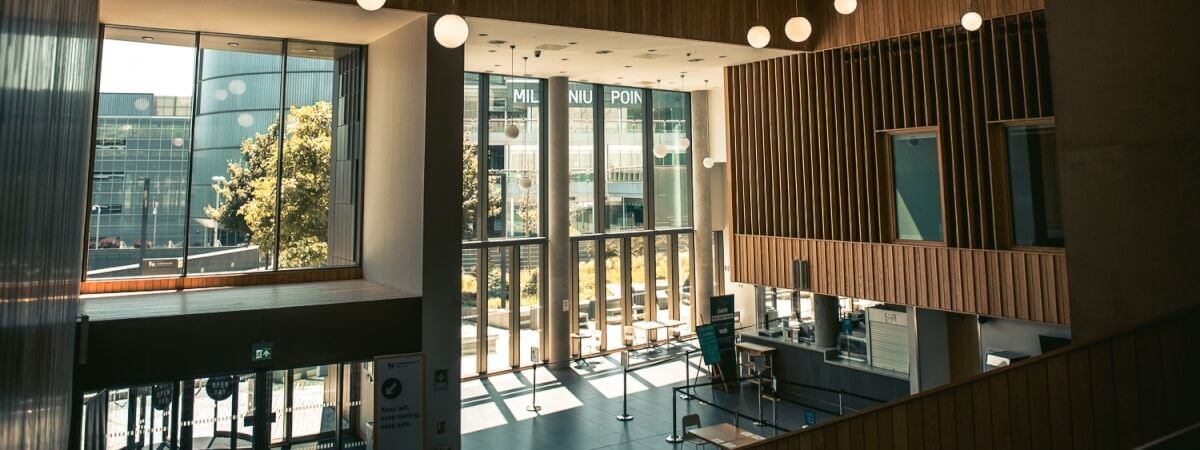 The interior of the conservatoire