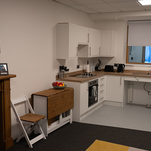Rehabilitation living space in Seacole building