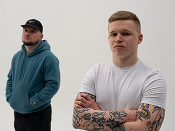 Safer Dance co-founders Sam Hennerley and Jack Young