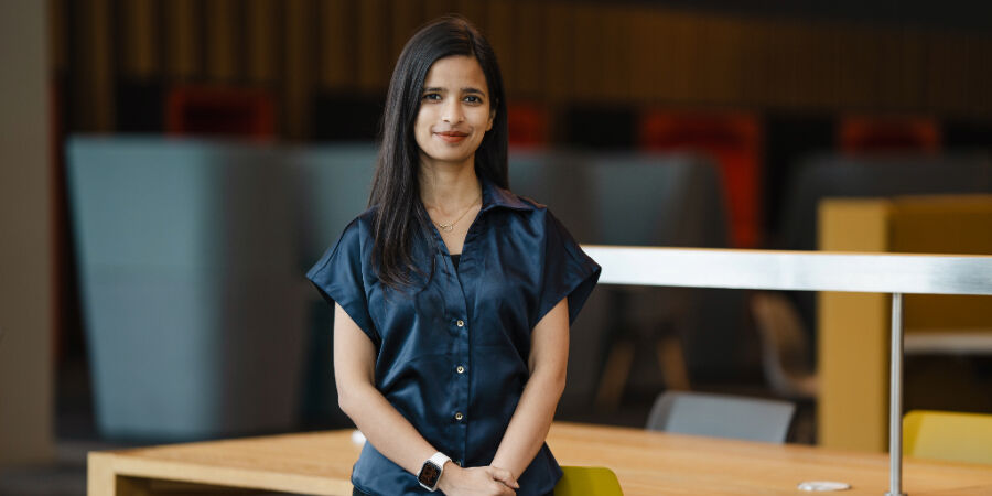Student Shivali Srivastav studying MSc Management and Marketing with Professional Placement at BCU