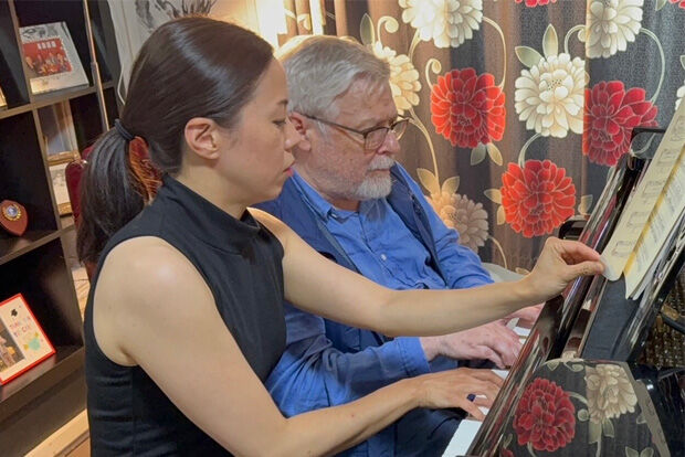 Pianists, Simon Nicholls and Da-Hee Kim