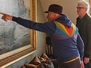 Sir Ian McKellen and Frank Mannion in Quintessentially British
