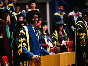 Sir Lenny Henry Chancellor of Birmingham City University web