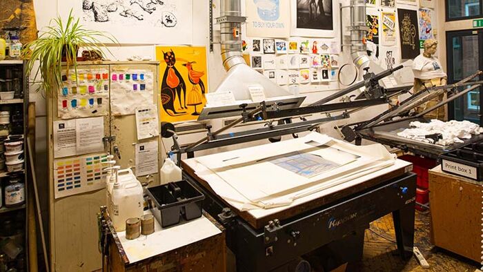 School of Art Print Workshop