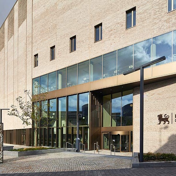 South entrance of Royal Birmingham Conservatoire