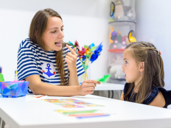 Teacher and pupil