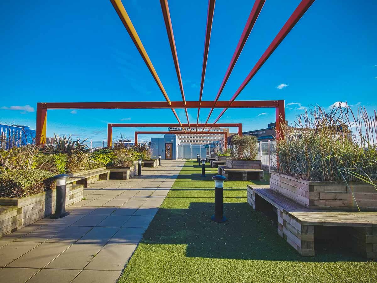 Staniforth House terrace