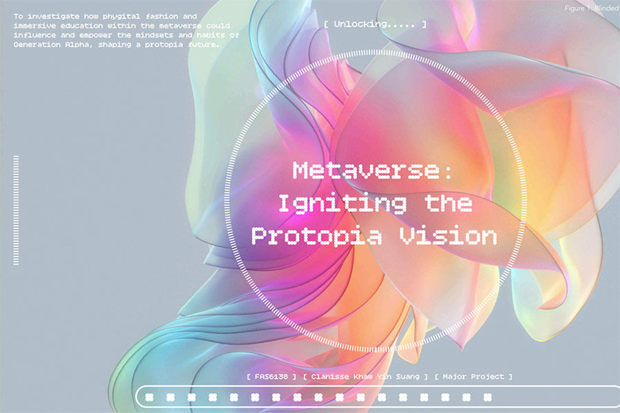 Student project - Metaverse Igniting the Protopia Vision
