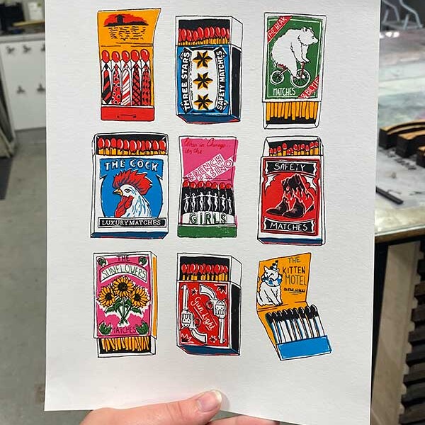 Student work - matchbox designs