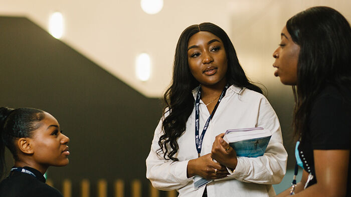 Students Chatting