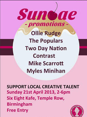 Sundae Promotions poster
