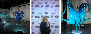 Fashion Branding and Communications student, Tara Warby, at London Fashion Week.
