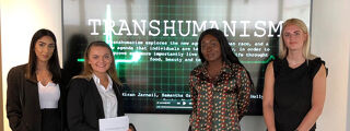 Fashion, Business and Promotion students ready for presentation