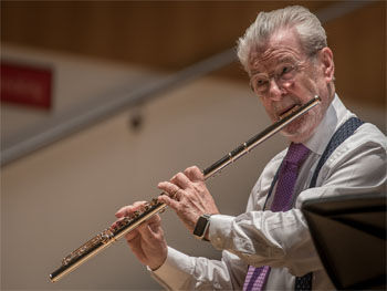 Man with the golden flute