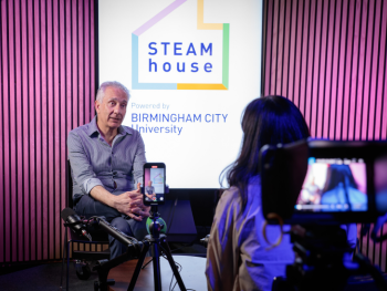 Professor Lamberto Coccioli at CreaTech Frontiers launch